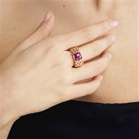 Anello Unoaerre Donna in Argento Rubino 711ECA011700-6044/14 - 711ECA011700-6044/14